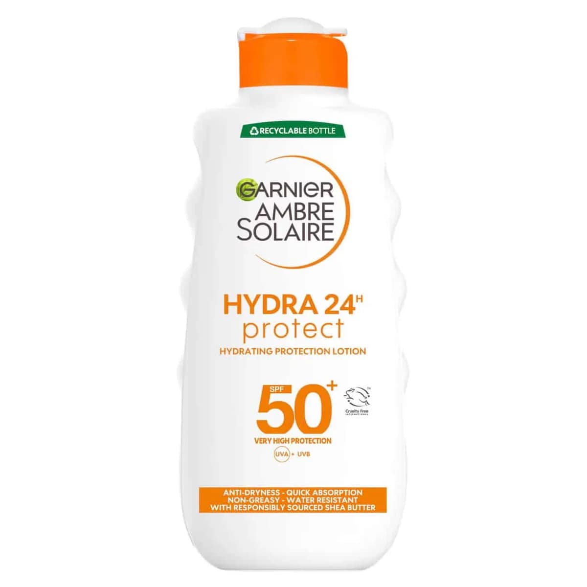 Protetor Solar Garnier Ambre Solaire Hydra 24h Protect Leite Hidratante SPF50+ 175ml