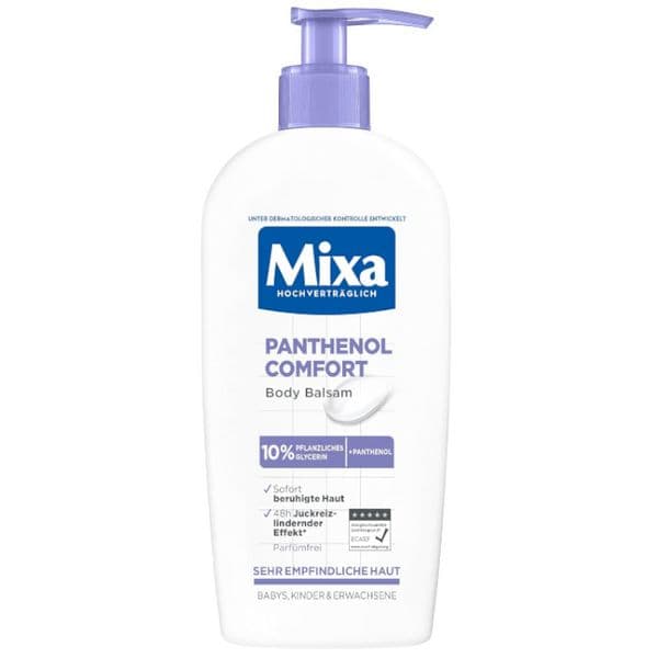 Mixa Panthenol Comfort Bálsamo Regenerador Pele Sensível 250ml