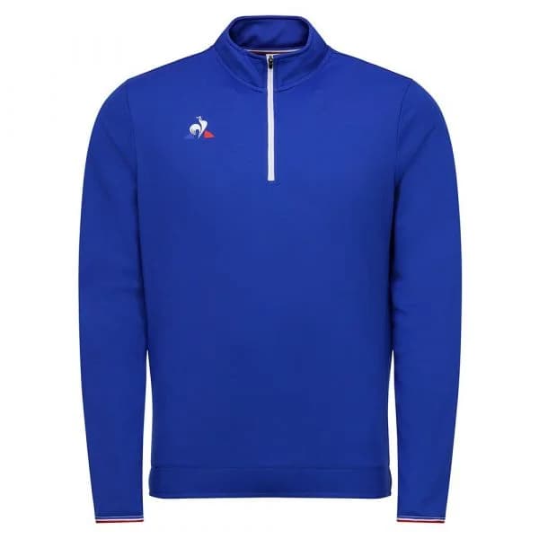 Le Coq Sportif Training Nº1 Full Zip Sweatshirt Azul L Homem