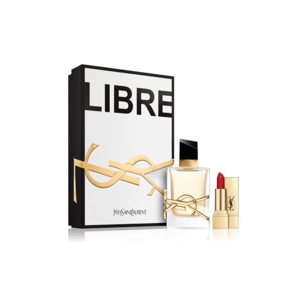 Yves Saint Laurent Libre Woman Eau de Parfum 50ml + Mini Rouge Pur Couture 01 Batom Hidratante 1,5g