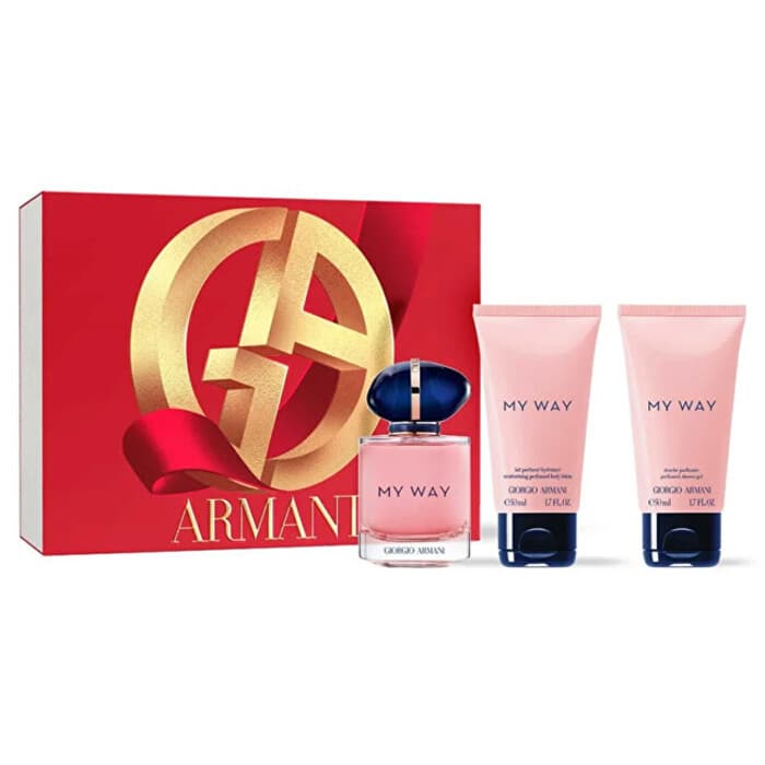 My Way Gift set EDP 50 ml, body lotion 50 ml e Gel de Banho 50 ml