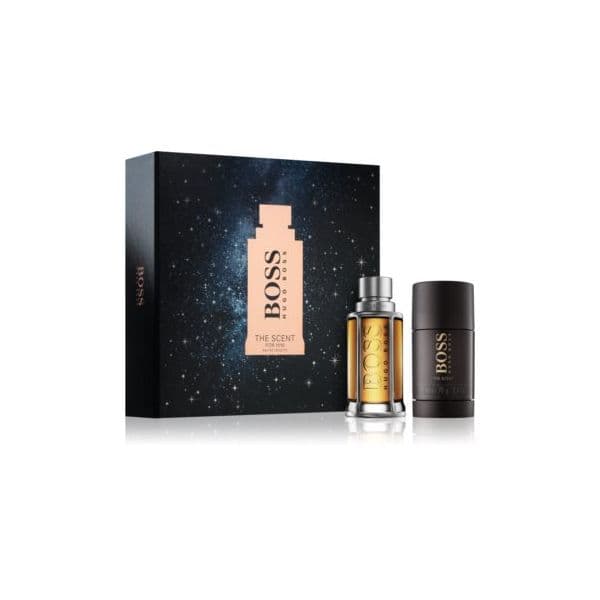 Hugo Boss The Scent Man Eau de Toilette 50ml + Desodorizante Stick 70g Coffret
