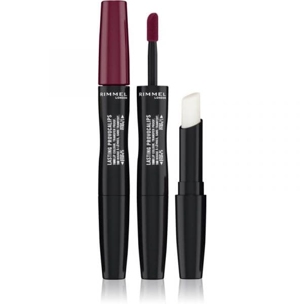Rimmel Lasting Provocalips Double Ended Batom Duradouro Tom 570 No Wine-ing 3,5g