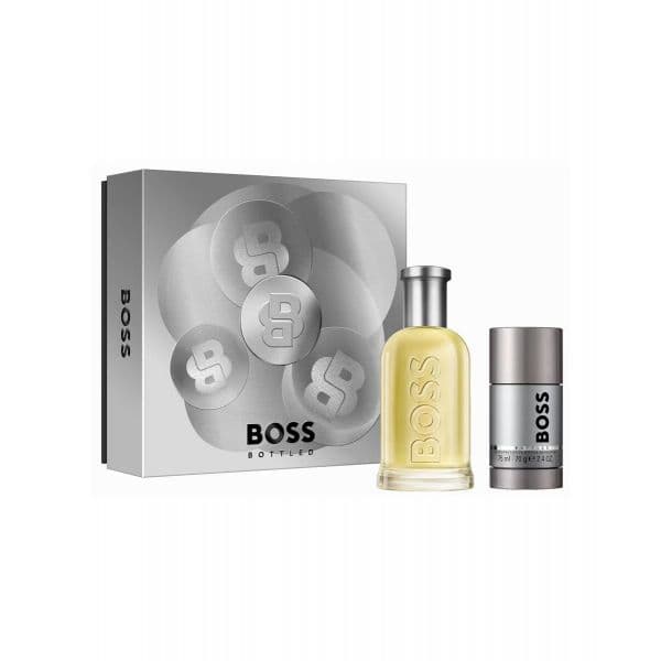 Hugo Boss Boss Bottled Man Eau de Toilette 200ml + Desodorizante em Stick 75ml Coffret
