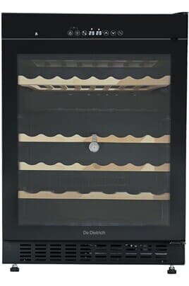 Cave de Vinho Encastrável De Dietrich DUW46DFB – 46 Garrafas, Dupla Zona