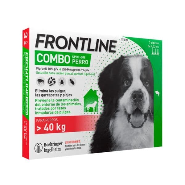 Frontline Combo Cão 40-60Kg 3 Pipetas