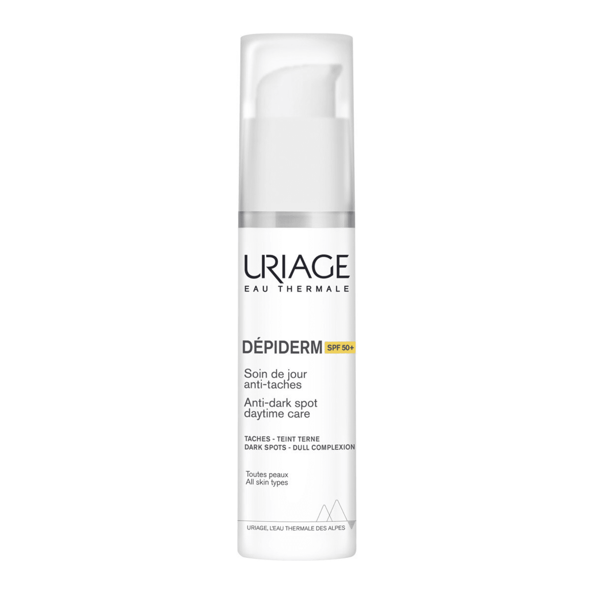 URIAGE DEPIDERM CREME DIA ANTI-MANCHAS SPF 50+ 30ML | WOWFARMA