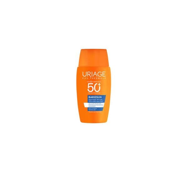 Protetor Solar Uriage Bariésun Aqua Fluído Ultra-Matte Pele Oleosa a Mista SPF50+ 50ml