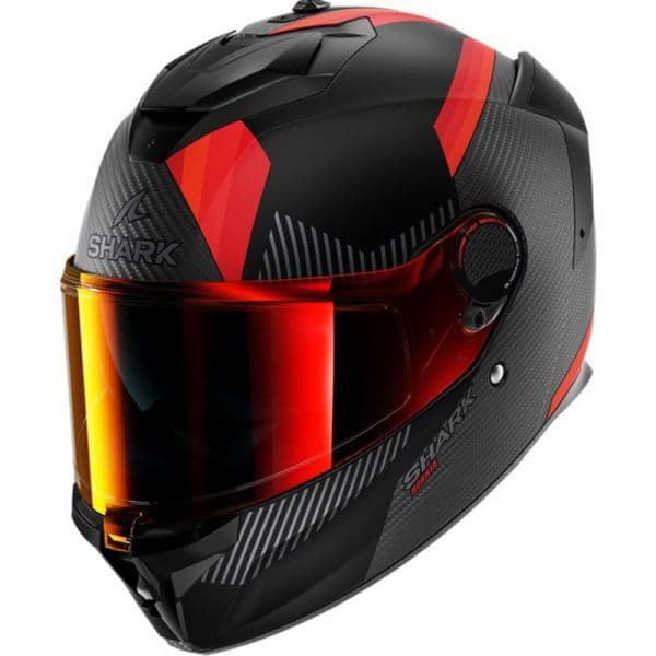 Shark Capacete Spartan Gt Pro Dokhta Mat Carbon / Orange / Anthracite L