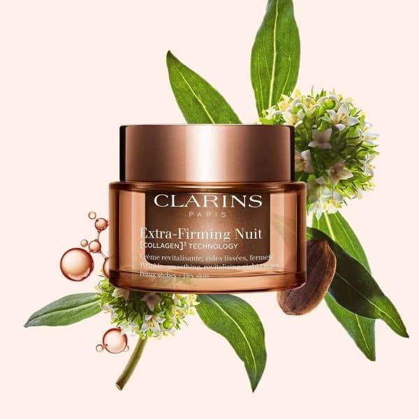 Clarins Extra Firming Nuit Creme Revitalizante Peles Secas 50ml