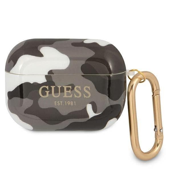 Guess Capa Guapucamg AirPods Pro Black / Black Camo Collection