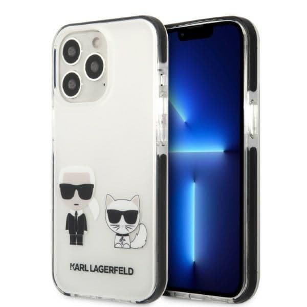 Karl Lagerfeld Capa Dura para iPhone 13 Pro Max White