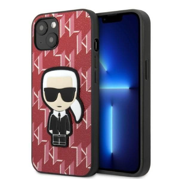 Karl Lagerfeld Capa Dura para iPhone 13 Red
