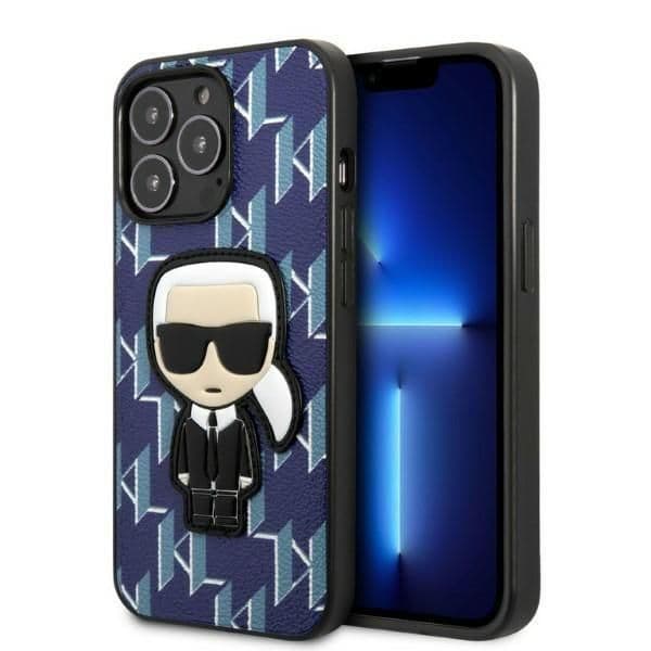 Karl Lagerfeld Capa Rígida para iPhone 13 Pro / iPhone 13 Blue