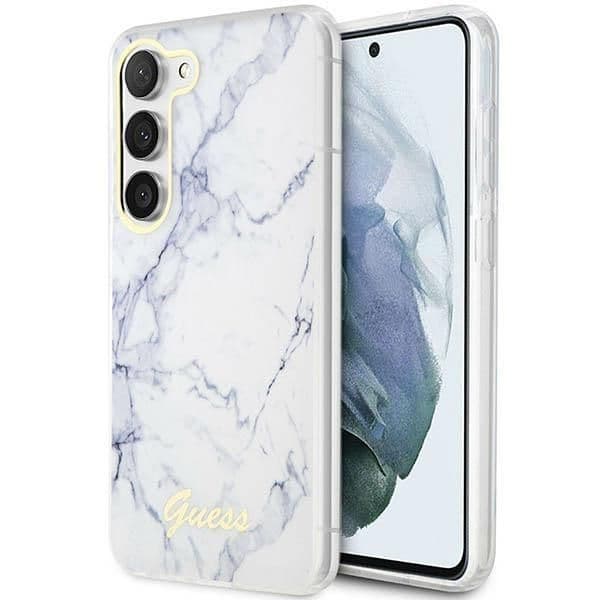 Guess Capa Hardcase para Samsung Galaxy S23 White