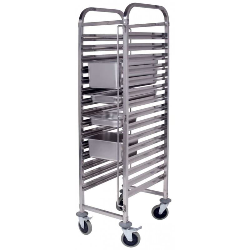 Carro porta tabuleiros – 15 tabuleiros – 380x550x1735mm