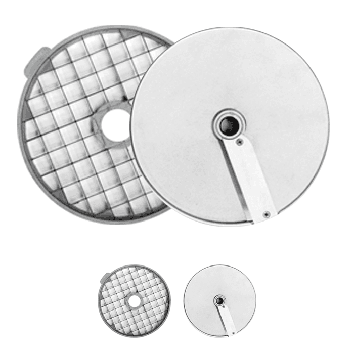 Conjunto de Discos de Corte 20x20mm para Cortador de Legumes