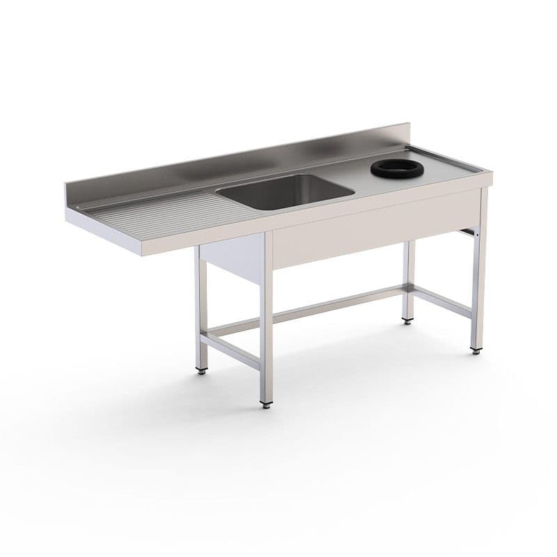 Mesa de Lavagem 1800 x 600 x 850 mm