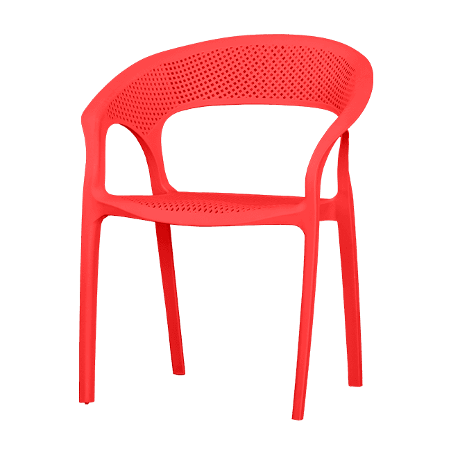 Pack 16 Cadeiras Aria Vermelho