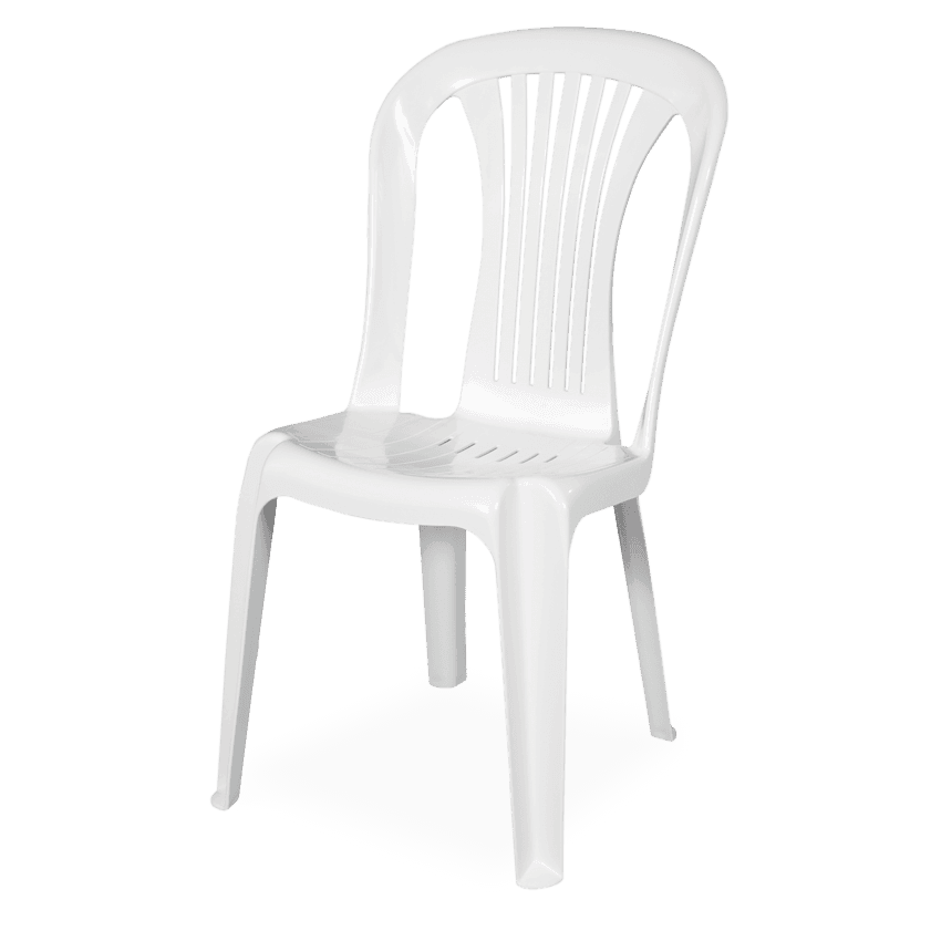 Pack 100 Cadeiras Lagos sem Braços Branco