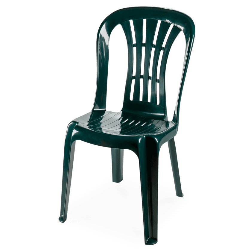Pack 100 Cadeiras Casablanca sem Braços Verde Deep