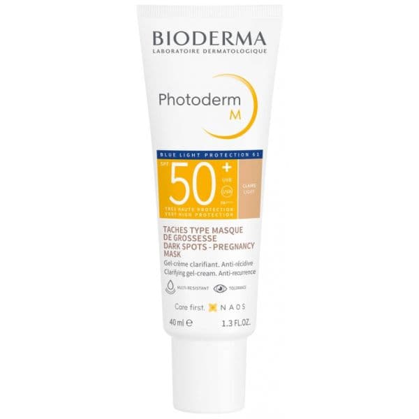 Protetor Solar Bioderma Photoderm M SPF50+ Tom Claro 40ml