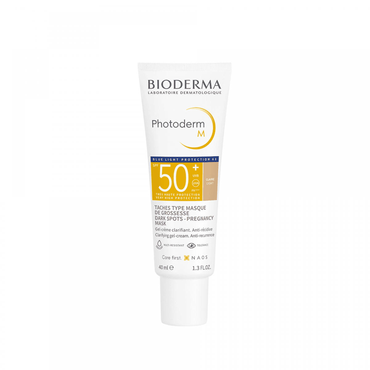 Protetor Solar Bioderma Photoderm M SPF50+ Tom Claro 40ml