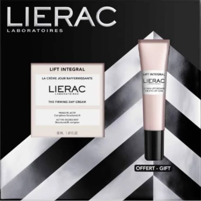 Lierac Lift Integral Creme de Dia Reafirmante 50ml + Cuidado de Olhos 15ml Natal 2025 Coffret