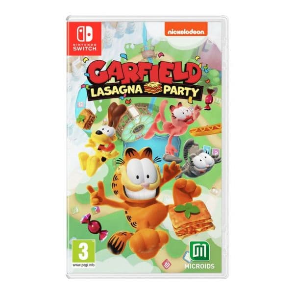 Garfield Lasagna Party Nintendo Switch