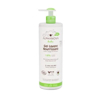 Gel de Limpeza Nutritivo | Peles secas e atópicas – Corpo e Cabelo – 400ml