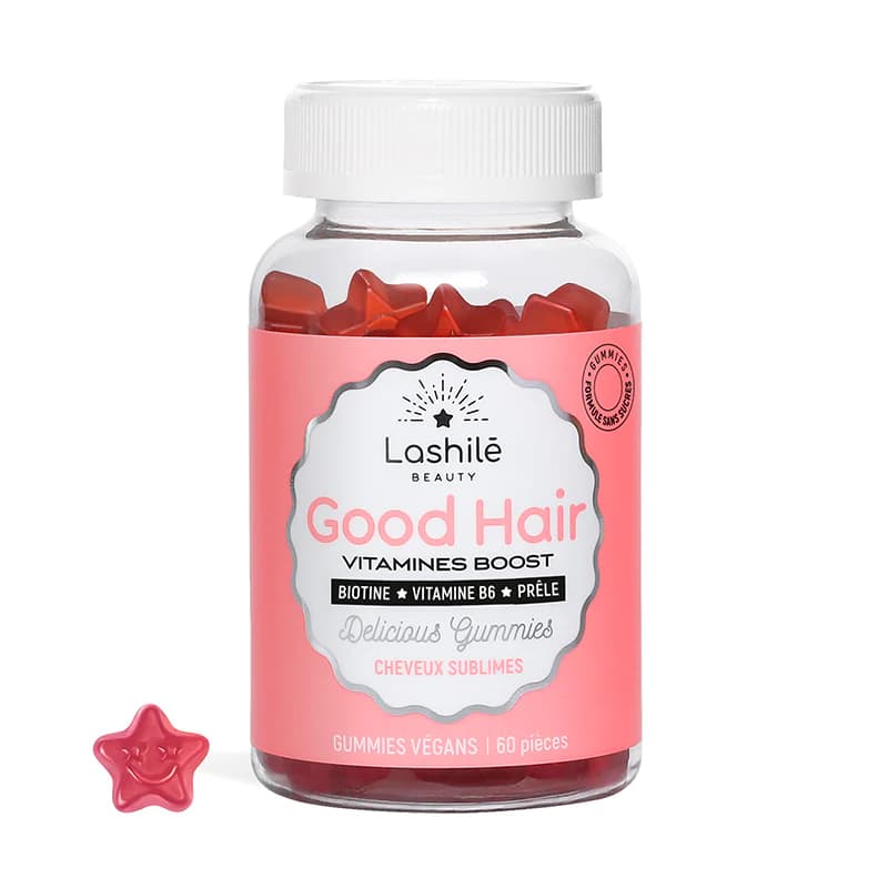 Lashile Beauty Hair Boost Gummies Tutti (x60 Gomas)