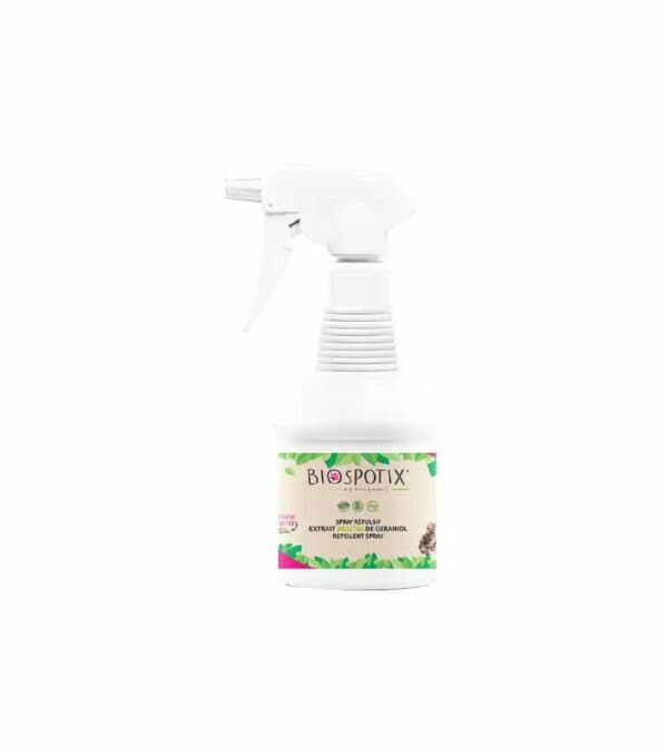 Spray Natural Repelente para Gatos – Geraniol - Campet
