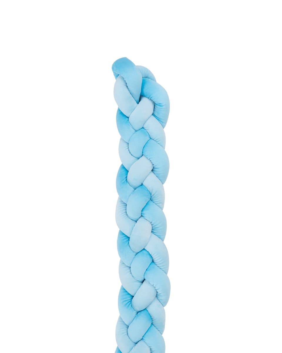 Protetor entrançado 180cm 4 tranças (15cm) Azul