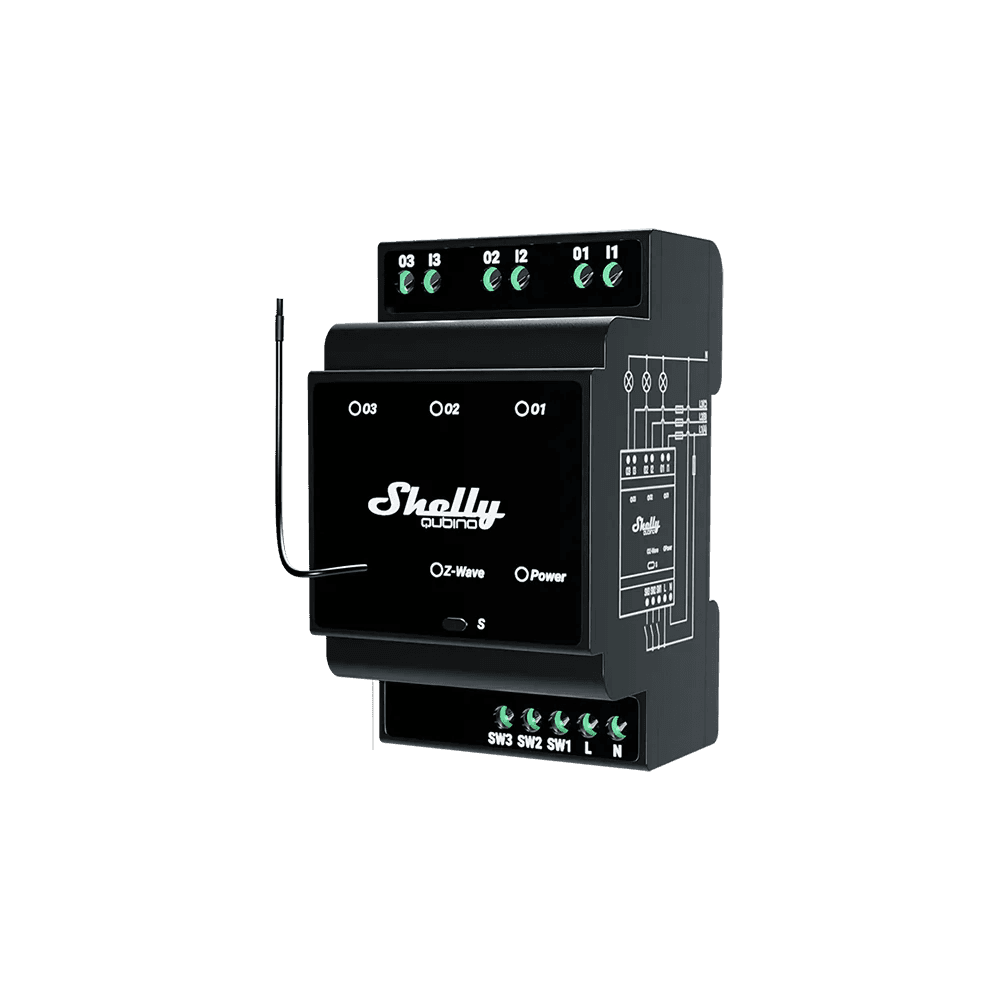 Shelly Qubino Wave PRO 3 – Z-Wave