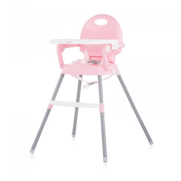 Chipolino Cadeira de Refeição Convertível 3 em 1 Bon Bon Pink