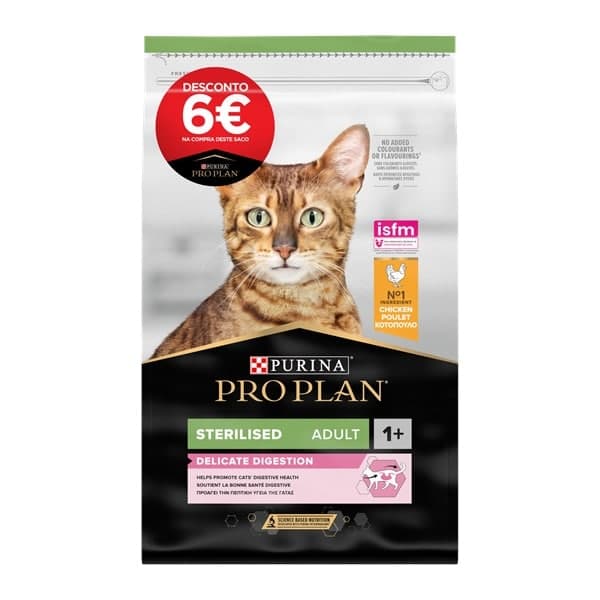 Pro Plan Cat Sterilised Chicken Delicate Digestion CUT PRICE – 10 kg