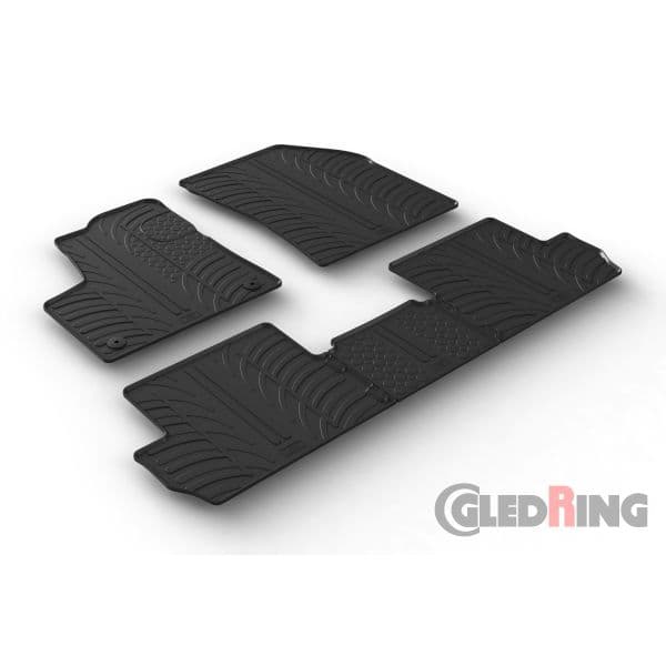 GledRing Tapetes para Peugeot 3008 (manual), 2016 - - T0163