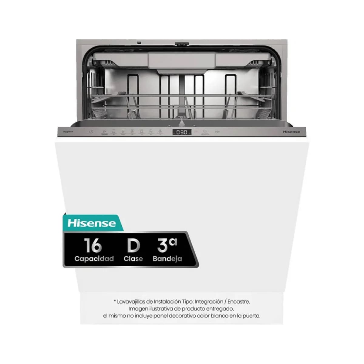 Máquina de Lavar Loiça Hisense HV16D5 16 Conjuntos Classe D