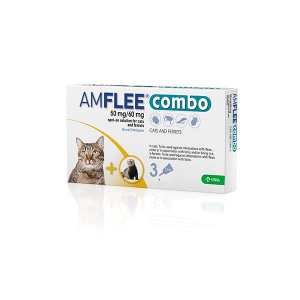 Amflee Combo Gatos e Furões 3 Pipetas