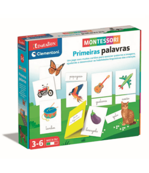 Clementoni Jogo Montessori Primeiras Palavras