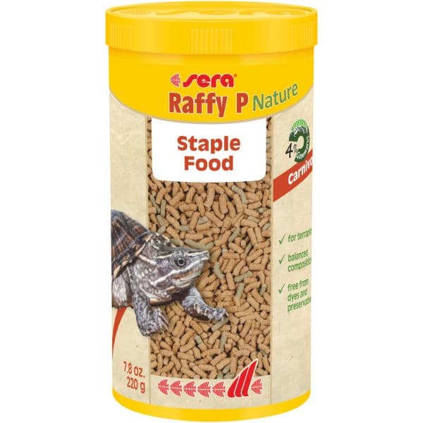 Sera Alimento Tartarugas Raffy P 1000ml/220g