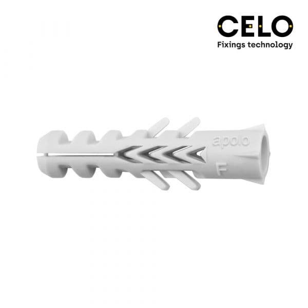 Celo Caixa 100UN Bucha Nylon Duplo Anti-giro Din/ref NF8 - ELK17134