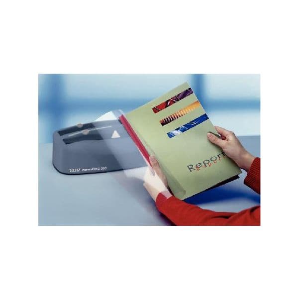 Leitz 10 un. Bolsa Encadernação AA 3,5mm Burgundy - 73900028