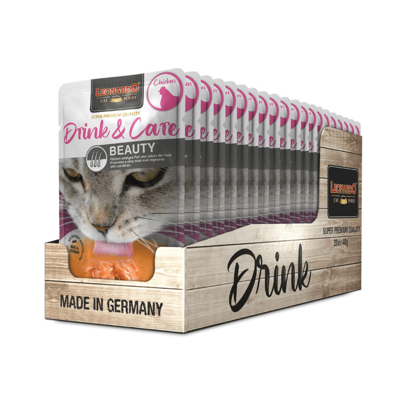Leonardo Drink Care Beauty Chicken. Sopa De Pollo Para Gatos