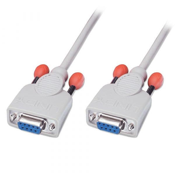 Lindy Null modem cabo PC para PC SUB-D 9-pin F/F 2m