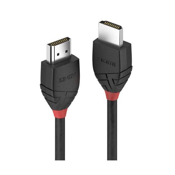 Lindy HDMI High Speed Cabo Black Line 0.5m