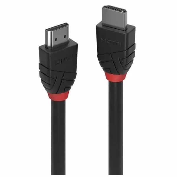 Lindy HDMI High Speed Cabo Black Line 0.5m