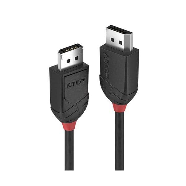 Lindy Displayport Cabo Black Line 1.5m
