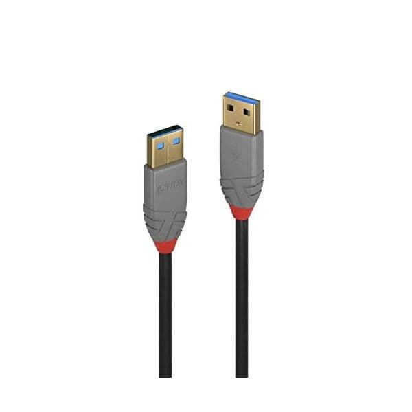 Lindy - 36751 cable USB 1 m USB 3.2 Gen 1 (3.1 Gen 1) USB A Negro - 36751