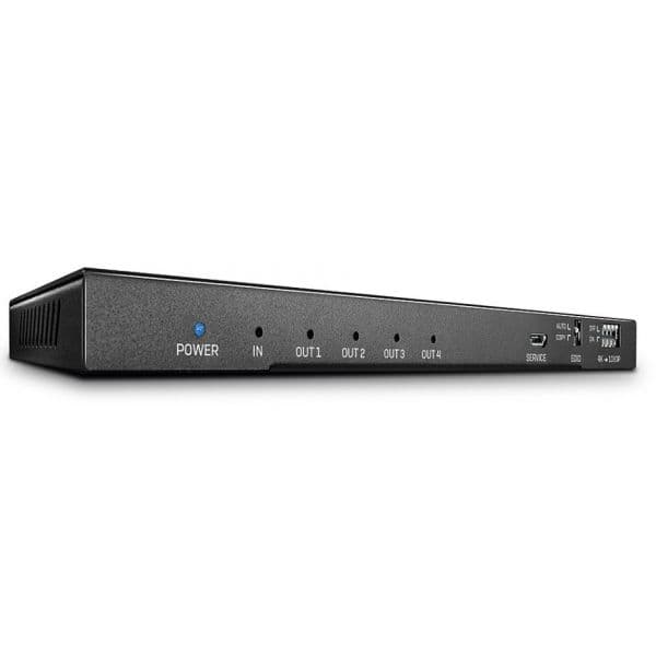 Lindy 38231 Splitter HDMI 2.0 18G 4 Portas com Áudio e Downscaling